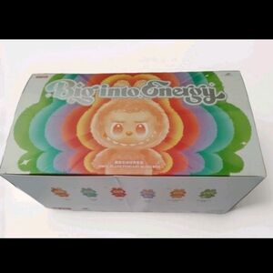 Pop Mart Big Into Energy Plush Labubu Blind Box Set of 6 NEW